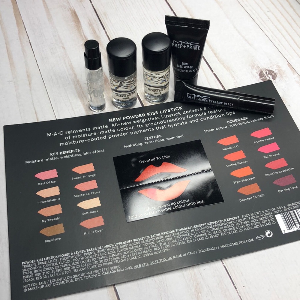 MAC Sample Lot